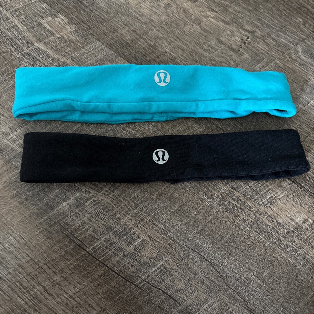 Lululemon headbands set of 2